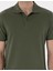 Erkek Haki Regular Fit %100 Pamuk Polo Yaka Basic Tişört 50306449-VR027 6