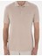 Erkek Taş Regular Fit %100 Pamuk Polo Yaka Basic Tişört 50306552-VR049 6