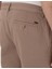 Erkek Vizon Slim Fit Beli Lastikli Kanvas Pantolon 50308080-VR052 6