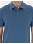 Erkek Mavi Slim Fit Polo Yaka Tişört 50307581-VR036 6