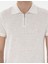 Erkek Ekru Slim Fit Tişört 50302586-VR019 6