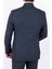Erkek Slim Fit Sivri Yaka Füme Ekose Kombin Yelekli Takım Elbise 5