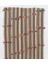 135 x 340 cm Düz Dokuma Eski Çizgi Desenli Kilim, Düz Dokuma Kilim, Çok Renkli Ponponlu Kilim 2