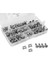 50 Takım M6 Kare Delikli Donanım Kafes Somunları ve Montaj Vidaları Sunucu Rafı ve Kabini Için Yıkayıcılar (M6 x 20MM) (Vida + Yıkayıcı + Kafes Somunu) (Yurt Dışından) 2