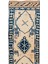 89 x 372 cm Koridor Dekoru Için Eşsiz Eski El Dokuma Anadolu Uşak Yolluk Halısı 4