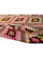 194 x 292 cm Canlı Tonlarda El Yapımı Kilim, Eşsiz Düz Dokuma Halı. Yün 3