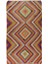 174 x 305 cm Çok Renkli El Yapımı Kilim, Eşsiz Düz Dokuma Halı, Yün 1