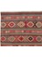 150 x 238 cm Çok Renkli El Dokuması Yün Kilim. 1970'LERDEN Düz Dokuma Kilim 4