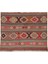 150 x 238 cm Çok Renkli El Dokuması Yün Kilim. 1970'LERDEN Düz Dokuma Kilim 5