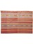 174 x 235 cm El Yapımı Çizgi Desenli Eski Kilim, Çift Yönlü. Yün 4