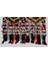 94 x 105 cm Çok Renkli El Dokuması Eski Kilim, Geleneksel Duvar Askısı 4
