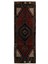 85 x 237 cm Benzersiz El Yapımı Eski Anadolu Kabile Yolluk Halısı, Yün 1