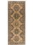 150 x 370 cm Bej Eski Uşak Yolluk Halısı, El Yapımı Türk Koridor Halısı 1