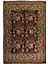 208 x 295 cm Türünün Tek Örneği Eski Duvar Askısı, Çiçekli Kilim, El Dokuma Moldova Kilimi, Yün 1