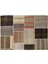 177 x 255 cm El Yapımı Patchwork Kilim, Dekoratif Düz Dokuma Kilim 2