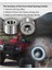 Honda Rancher 420 Rubicon 500 520 2014-2024 Için Ön Ağır Hizmet Tekerlek Rulman Takımı 91051-HR3-A21 90651-HR3-A20'YI Değiştirin (Yurt Dışından) 5