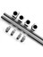 10 Parça / Set Optik Eksen Lineer Eksen OD12MM 400MM + SCS12UU Lineer Rulman Koltuğu + SK12 Rulman Desteği 12MM 400MM (Yurt Dışından) 5