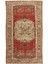 96 x 171 cm El Yapımı Halı, 1960 Civarı, Eski Yün ve Pamuklu Halı 1