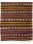 159 x 385 cm Çizgili El Dokuması Eski Türk Yolluk Kilim. Düz Dokuma Yolluk Kilim 3