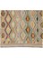 158 x 276 cm Geometrik Desenli Eski El Yapımı Yün Kilim, Düz Dokuma Kilim 5