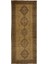 143 x 350 cm Koridor Dekoru Için Otantik El Düğümlü Eski Türk Yolluk Halısı, Antre Hol Halı 1