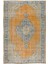 180 x 273 cm El Yapımı Yünlü Halı, Yüzyıl Ortası Madalyon Tasarımlı Geleneksel Halı 1