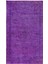 193 x 323 cm Mor Dış & Iç Mekan Halısı, El Yapımı Halı, El Dokuma Türk Halısı, Eski Yenilenmiş Halı 1