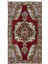 138 x 242 cm Bordo Kırmızı Geleneksel Halı, 1960'LARDAN Halı, El Yapımı Türk Halısı, Yün 1
