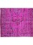 172 x 292 cm El Dokuması Yeniden Boyanmış Eski Türk Halısı, Çağdaş Pembe El Yapımı Yünlü Halı 5