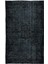 165 x 267 cm Siyah & Gri Renkli El Dokuması Halı, Yenilenmiş Modern Türk Halısı 1