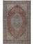 205 x 317 cm Geleneksel Osmanlı Halısı, 1950'LI Yıllardan, El Yapımı Madalyonlu Türk Halısı 1