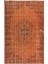 190 x 290 cm Turuncu Halı, Yenilenmiş El Dokuma Halı, El Yapımı Halı, El Düğümlü Modern Halı 1