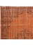 190 x 290 cm Turuncu Halı, Yenilenmiş El Dokuma Halı, El Yapımı Halı, El Düğümlü Modern Halı 4
