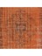 190 x 290 cm Turuncu Halı, Yenilenmiş El Dokuma Halı, El Yapımı Halı, El Düğümlü Modern Halı 5