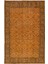 202 x 318 cm Turuncu El Düğümlü Halı, Modern Mutfak Halısı, Modern Ofis Halısı 1