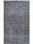155 x 262 cm Modern El Yapımı Halı, Gri Çocuk Odası Halı, Gri Ev Dekoru 1