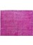 203 x 316 cm Pembe Renkli Yünlü Halı, Modern El Dokuması Yeniden Boyanmış Eski Türk Halısı 4