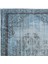 150 x 261 cm Geleneksel El Dokuması Mavi Halı, Anadolu'dan Yünlü Halı, Modern Alan Halısı 4