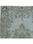 116 x 208 cm Çağdaş Mavi Halı, El Düğümlü Mutfak Halısı, Çiçek Desenli Küçük Halı 4