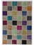 200 x 300 cm Çok Renkli El Dokuması Patchwork Halı, Geometrik Desenli Patchwork 1
