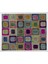 244 x 305 cm Çok Renkli Modern El Dokuması Kare Desenli Modern Patchwork Halı 5