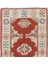74X221 cm Modern Kırmızı & Bej Renklerde Türk Halısı, Küçük Koridor Yolluğu, %100 Yün 4