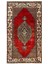 139 x 247 cm Eşsiz Eski Köy Halısı. Yün El Dokuma Halı, El Düğümlü Halı 1