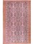 210 x 326 cm Pembe Renkli Yünlü Halı, Modern El Dokuması Yeniden Boyanmış Eski Türk Halısı 2