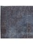 186 x 280 cm El Düğümlü Mavi Halı, Modern El Dokuması Yün ve Pamuktan Yapılmış Alan Halısı 4