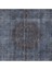 186 x 280 cm El Düğümlü Mavi Halı, Modern El Dokuması Yün ve Pamuktan Yapılmış Alan Halısı 5