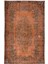 145 x 218 cm Turuncu Ofis Halısı, El Yapımı Halı, El Düğümlü Halı 1