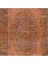145 x 218 cm Turuncu Ofis Halısı, El Yapımı Halı, El Düğümlü Halı 5