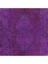 153 x 250 cm Mor Tonlarda El Dokuması Halı, Modern El Düğümlü Halı, Eski Türk Halısı 5
