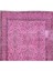115 x 213 cm El Dokuması Yeniden Boyanmış Eski Türk Halısı, Modern Pembe El Yapımı Yünlü Halı 4